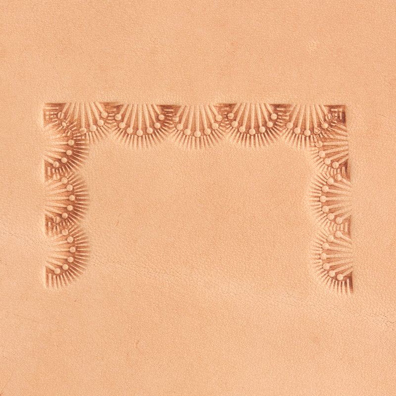 Craftool® Seed Crescent Border Stamp