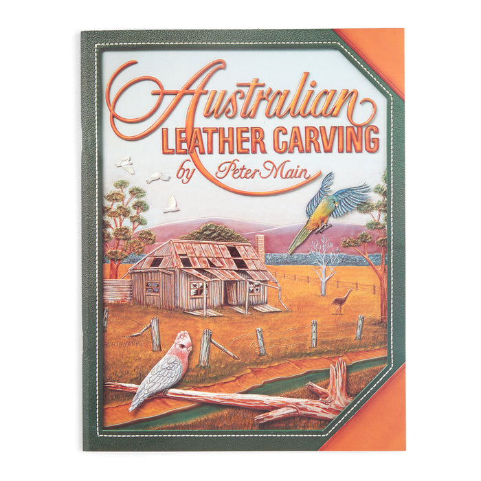 Livre australien de sculpture sur cuir