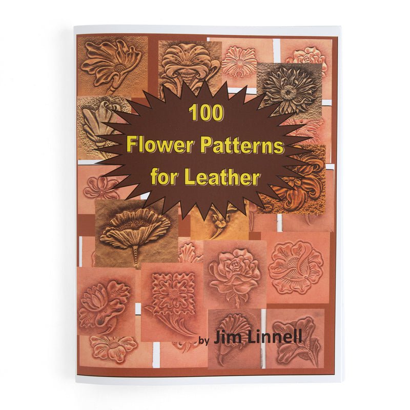 Jim Linnell 100 Flower Patterns for Leather Book