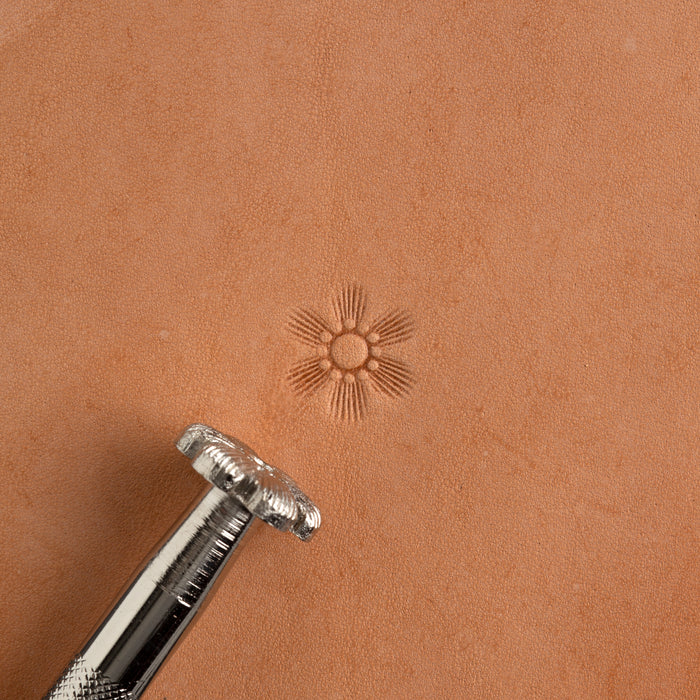 Craftool® Lined Flower Stamp