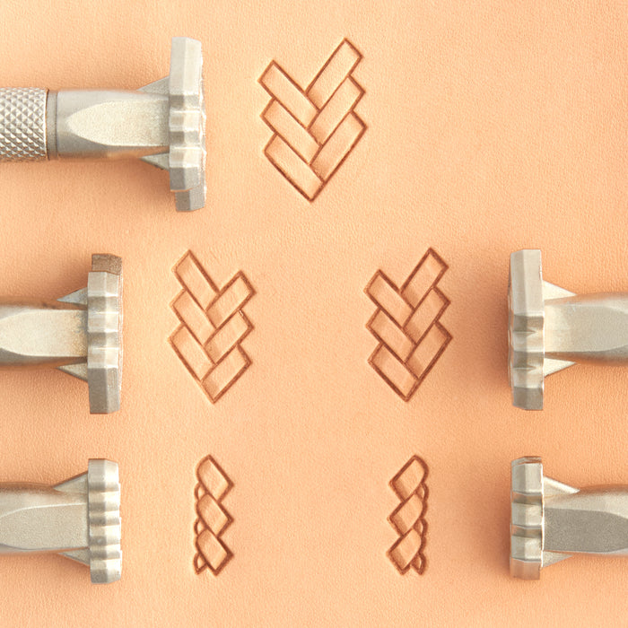 Craftool® Belt Weave Stamp Set