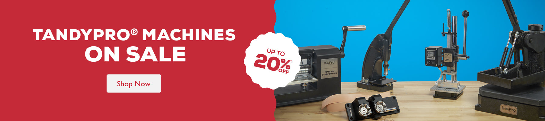 TandyPro Machines on Sale Up to 20% Off* - Shop Now