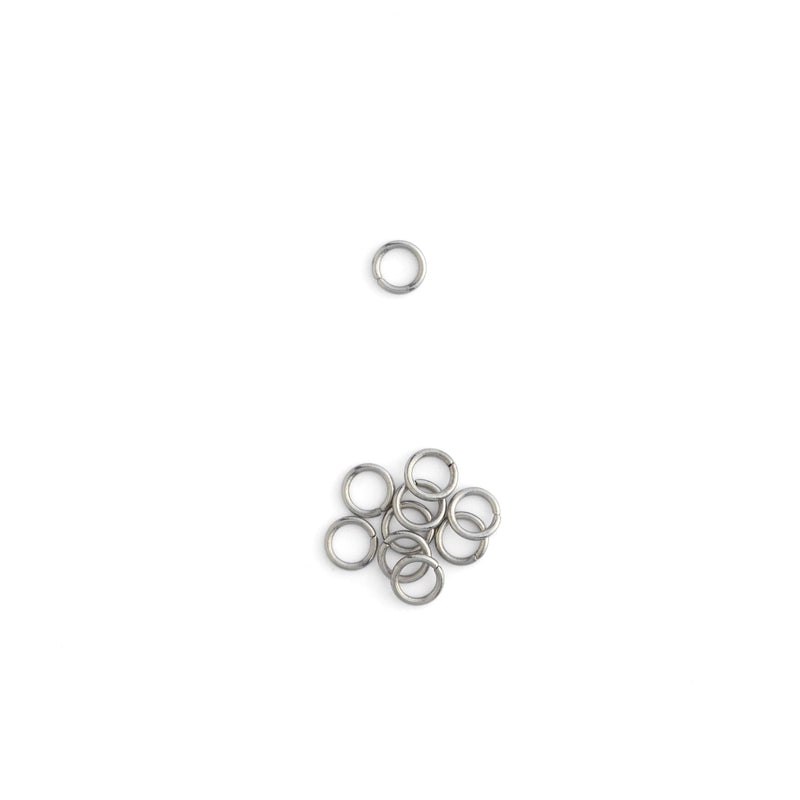 Stainless Steel Jump Rings 10 Pack