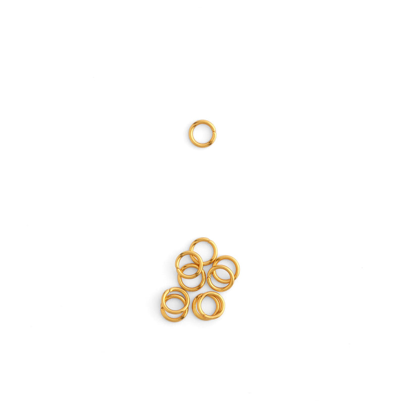 Stainless Steel Jump Rings 10 Pack