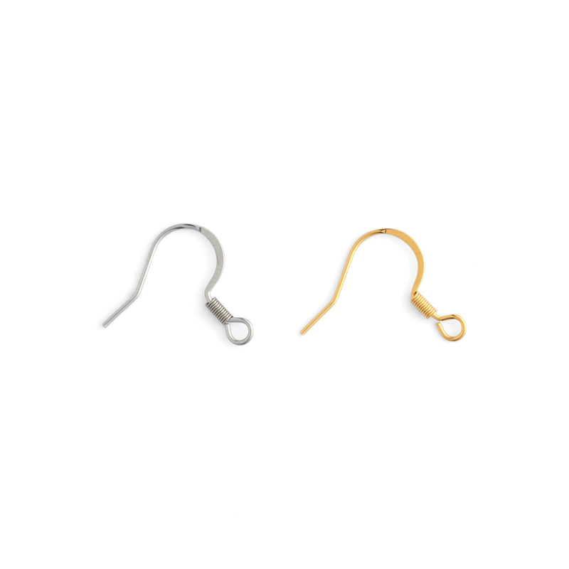 Stainless Steel Earring Hooks 10 Pack