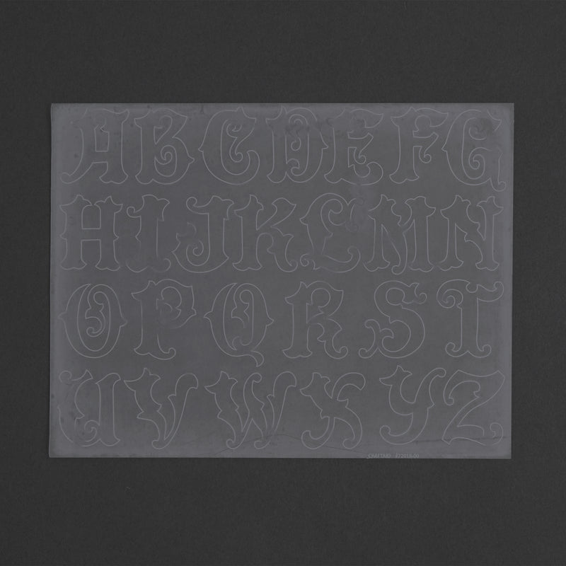 Alphabet Craftaid® 1-3/4" (4.4 cm)