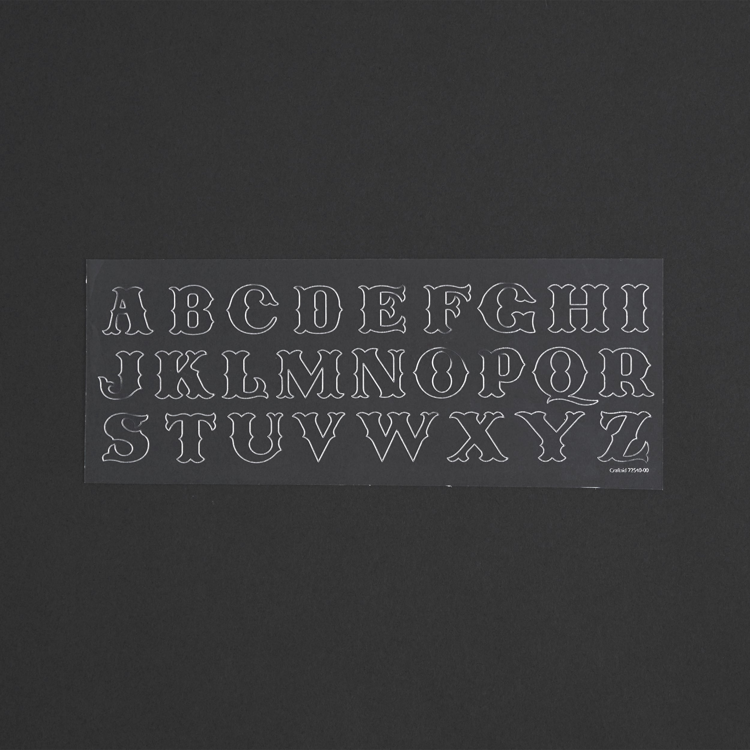 Alphabet Craftaid® 3/4