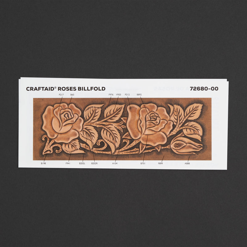 Porte-billets Roses Craftaid®