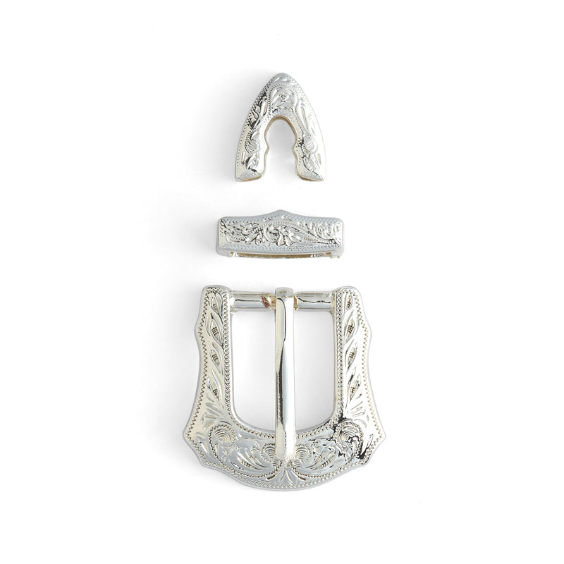 Engraved Buckle Set