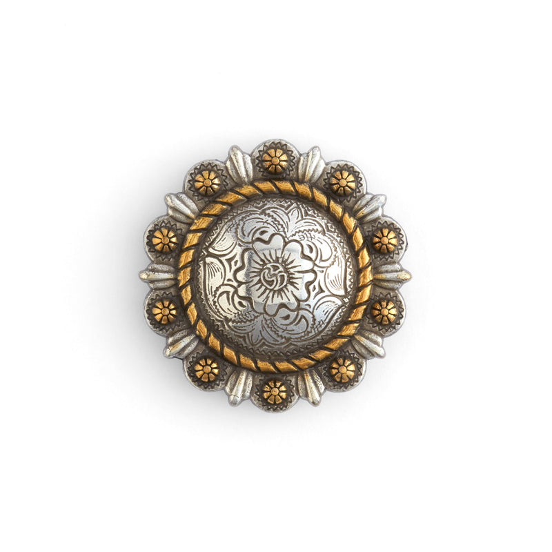 Conchos redondos de bayas con cuerdas
