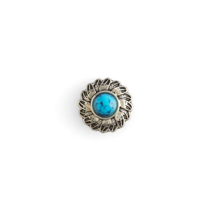 Conchos Plumes Turquoise