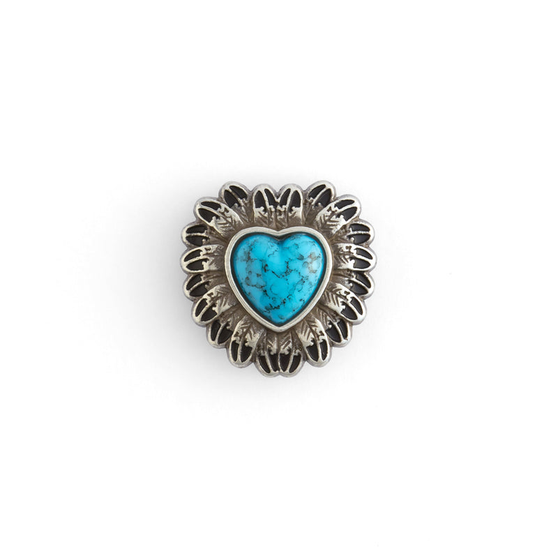 Conchos Pluma Turquesa