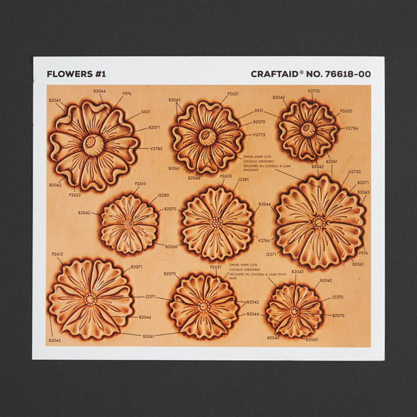Flowers #1 Craftaid® | Tandy Leather — Tandy Leather, Inc.