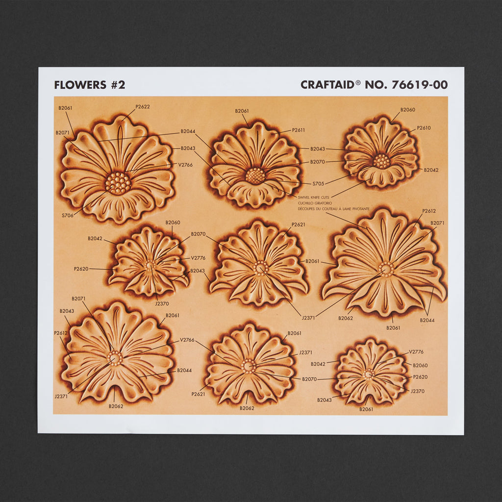 Flowers #2 Craftaid® | Tandy Leather — Tandy Leather, Inc.