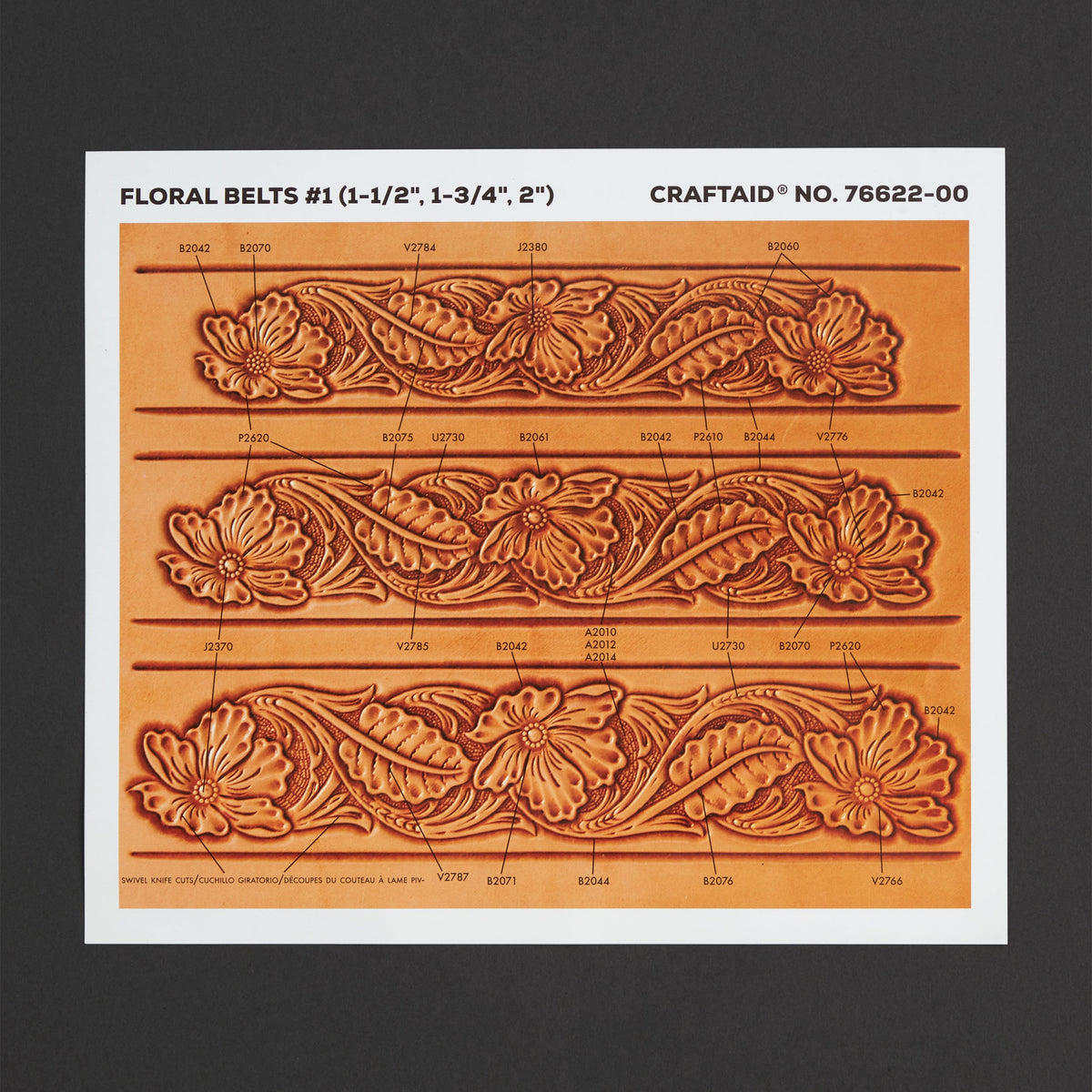 Floral Belt Craftaid® | Tandy Leather — Tandy Leather, Inc.