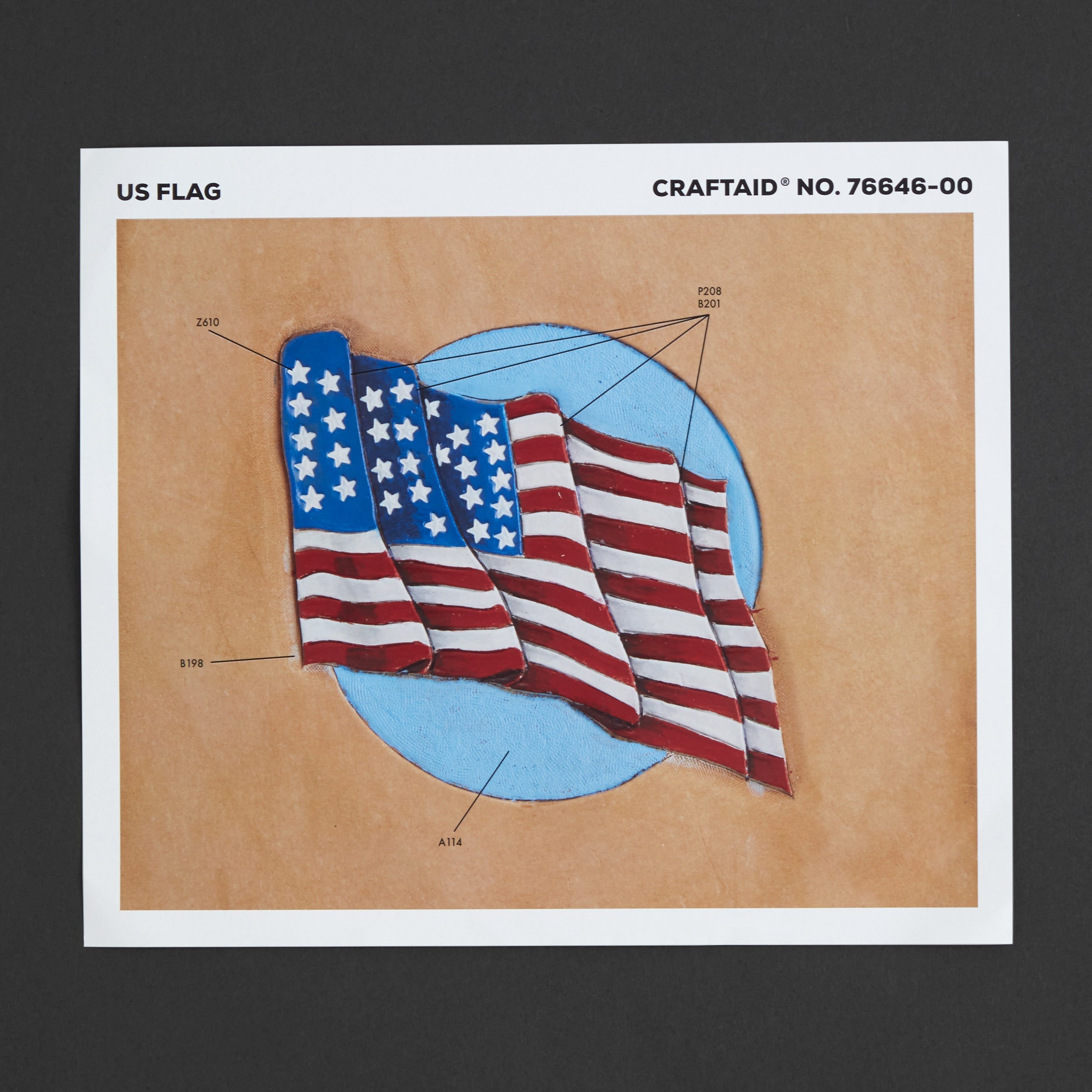 USA Flag Craftaid® | Tandy Leather — Tandy Leather, Inc.