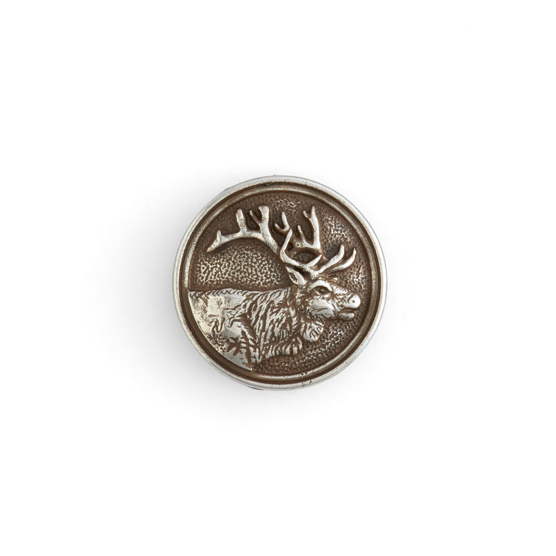 Concho de alce de vida silvestre