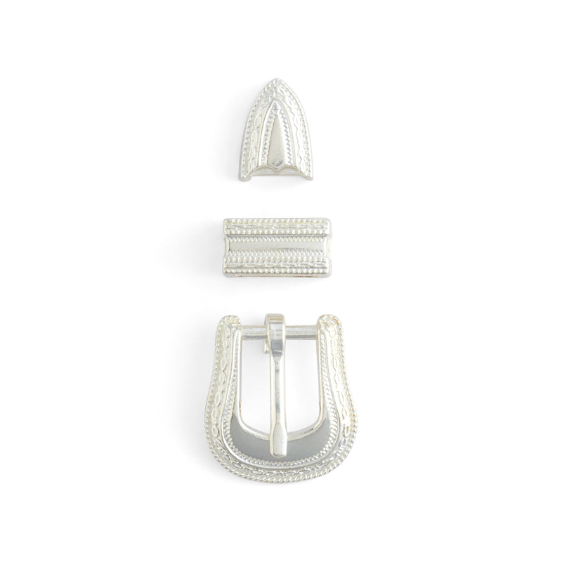 Chain Detail Hatband Buckle Set