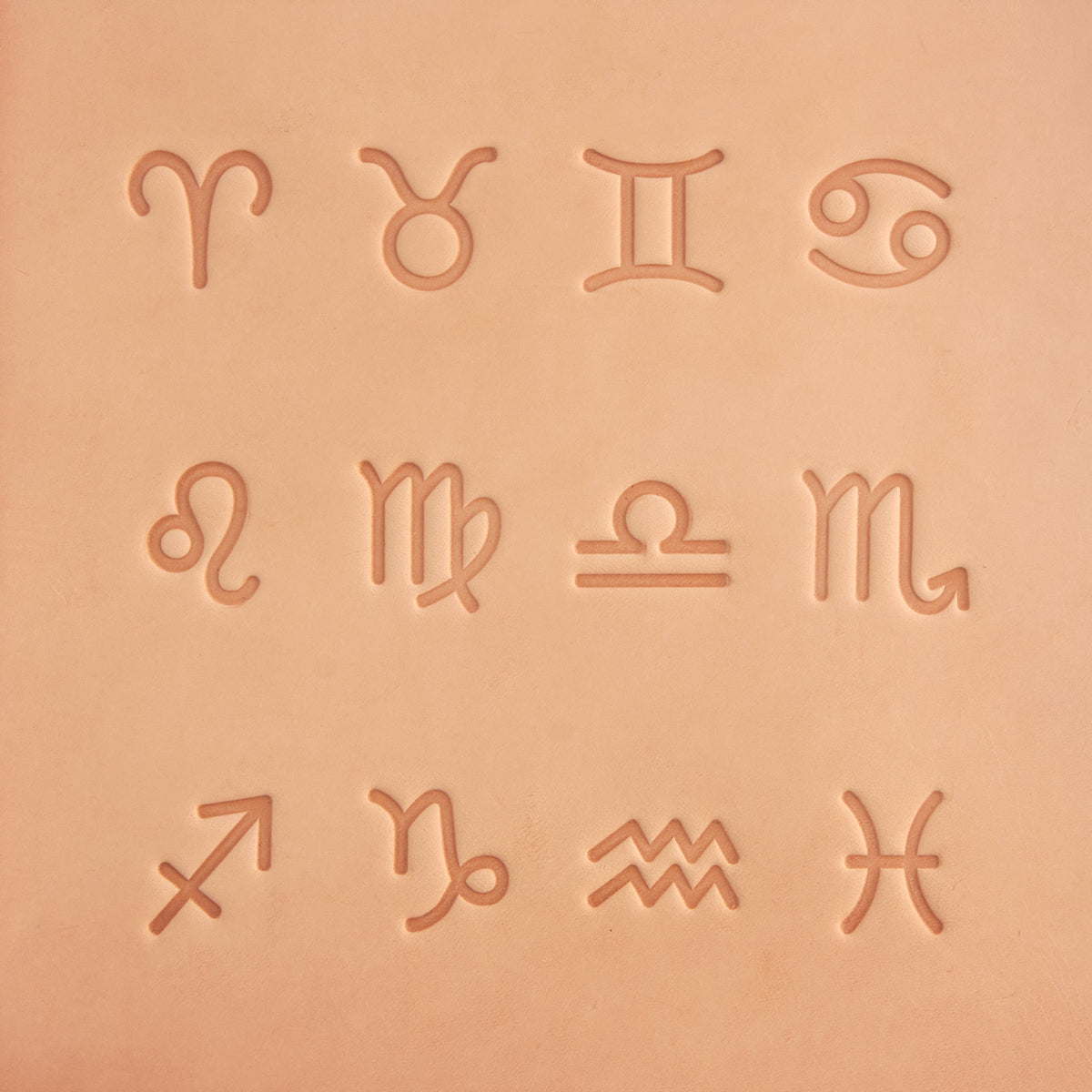 Craftool® Zodiac Stamp Set | Tandy Leather — Tandy Leather, Inc.