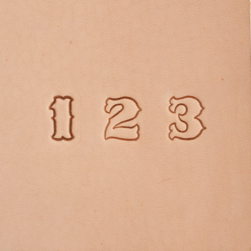 Craftool® Sheridan Number Stamp Set