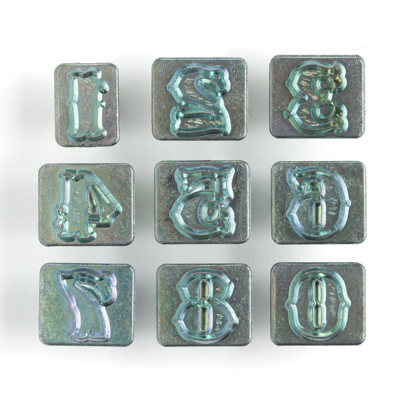 Craftool® Sheridan Number Stamp Set