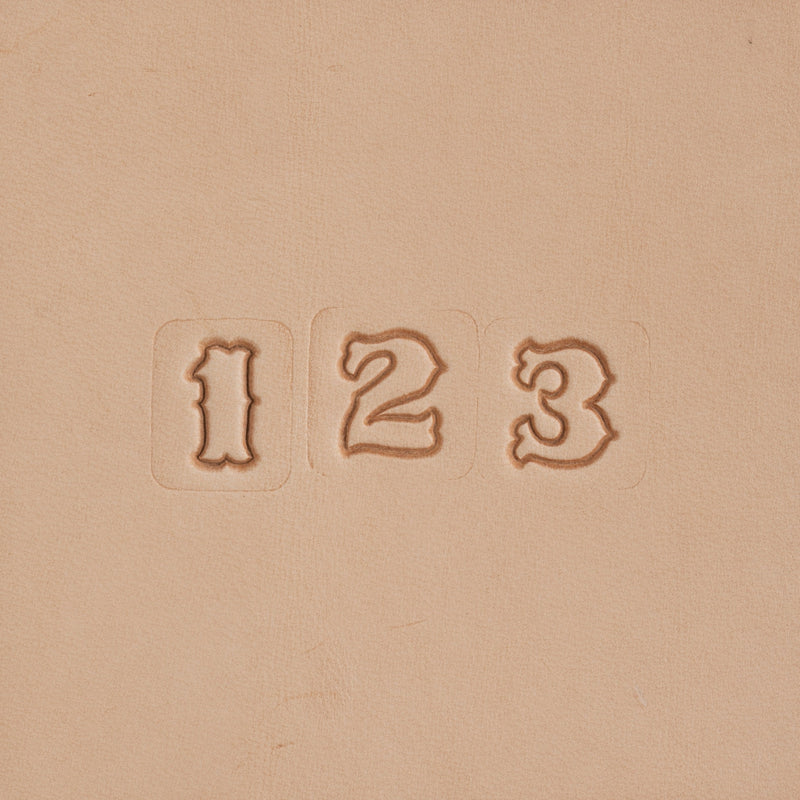Craftool® Sheridan Number Stamp Set