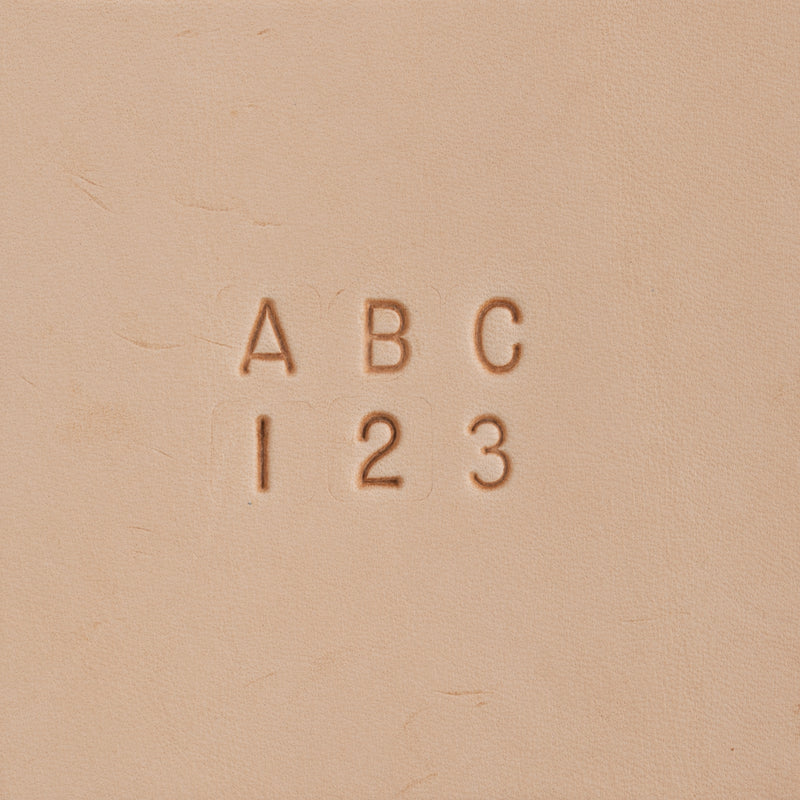 Craftool® Mini Narrow Alphabet & Number Stamp Set