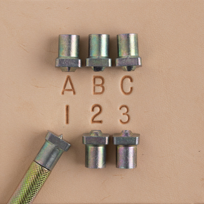 Craftool® Mini Narrow Alphabet & Number Stamp Set