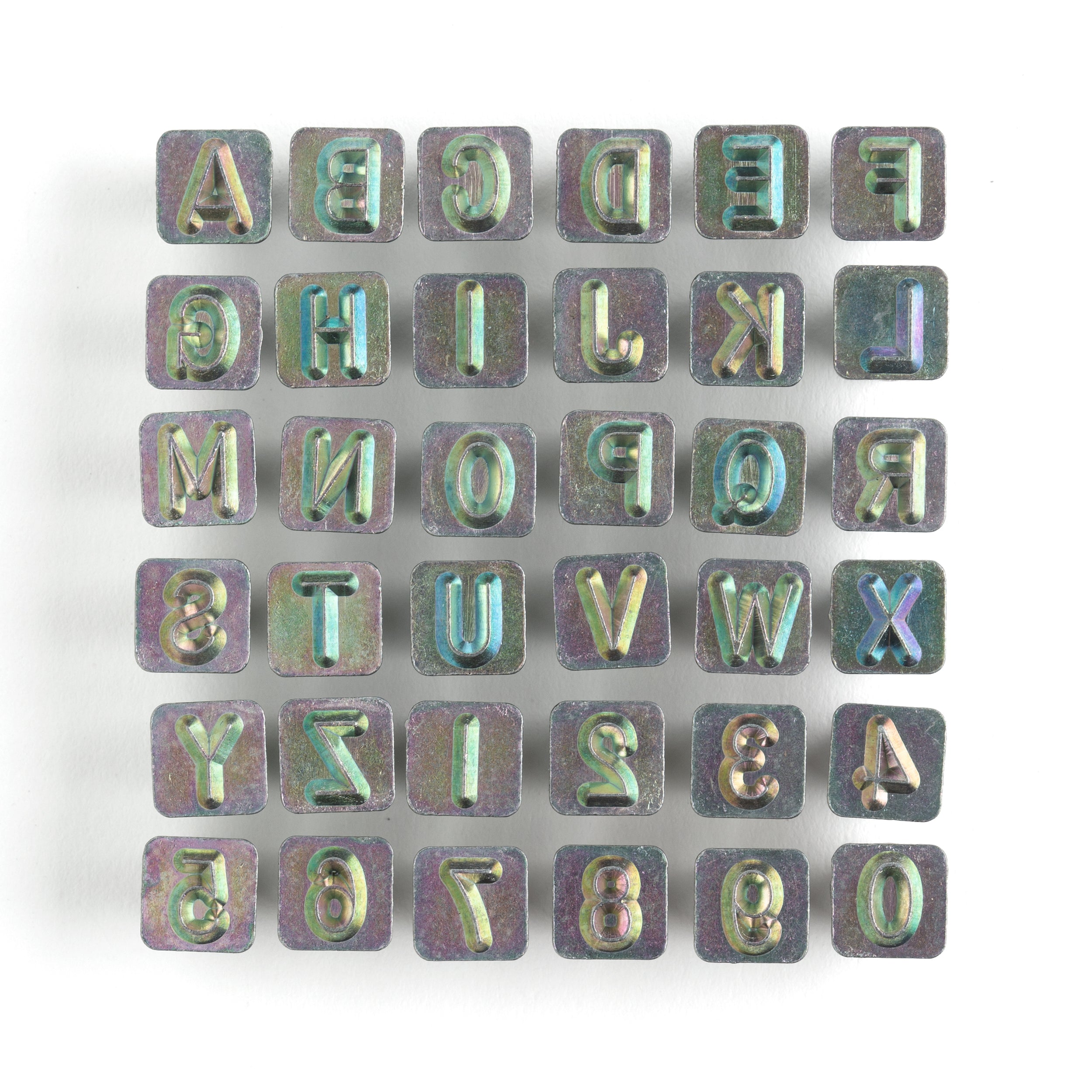 Craftool® Narrow Alphabet & Number | Tandy Leather — Tandy Leather