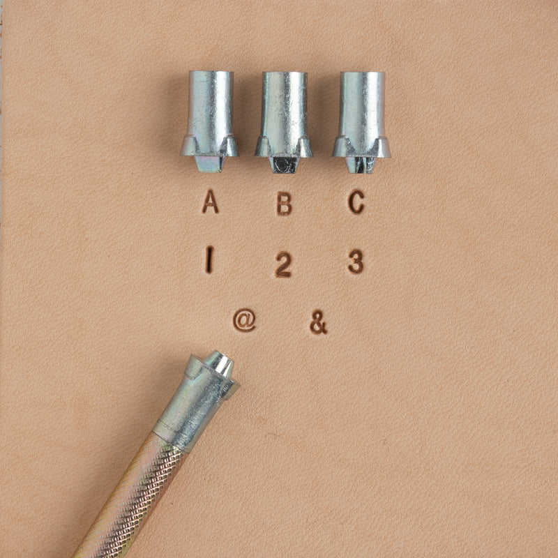 Craftool® Mini Narrow Alphabet & Number Stamp Set