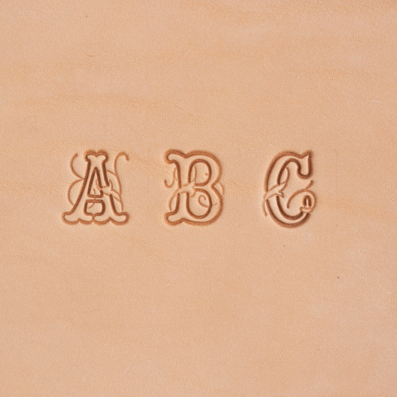 Craftool® Sheridan Flourish Alphabet Stamp Set