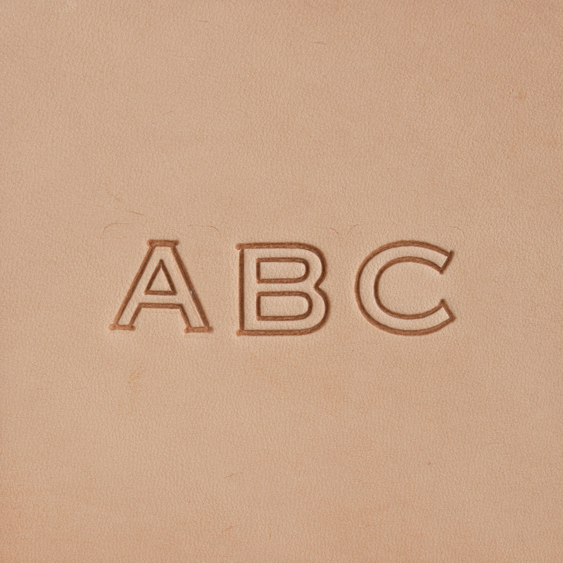 Craftool® Open Face Alphabet Stamp Set