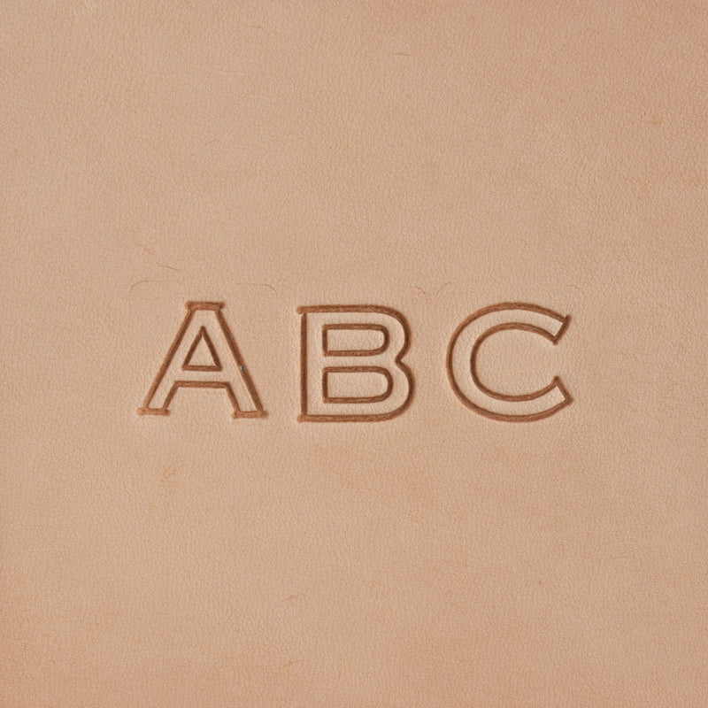 Craftool® Open-Face Alphabet Stamp Set