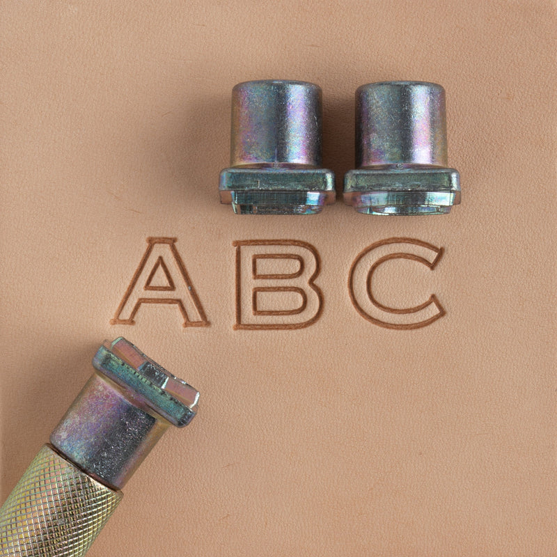 Craftool® Open-Face Alphabet Stamp Set