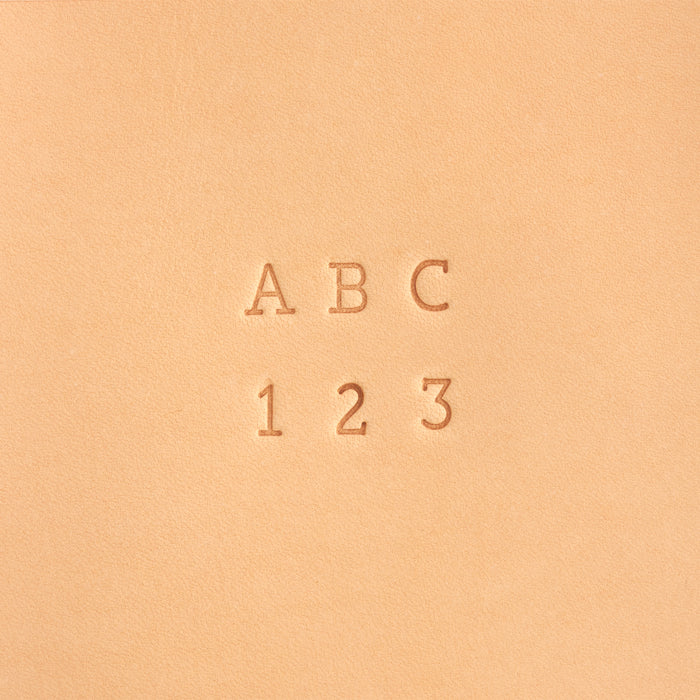 Craftool® Typewriter Alphabet & Number Stamp Set