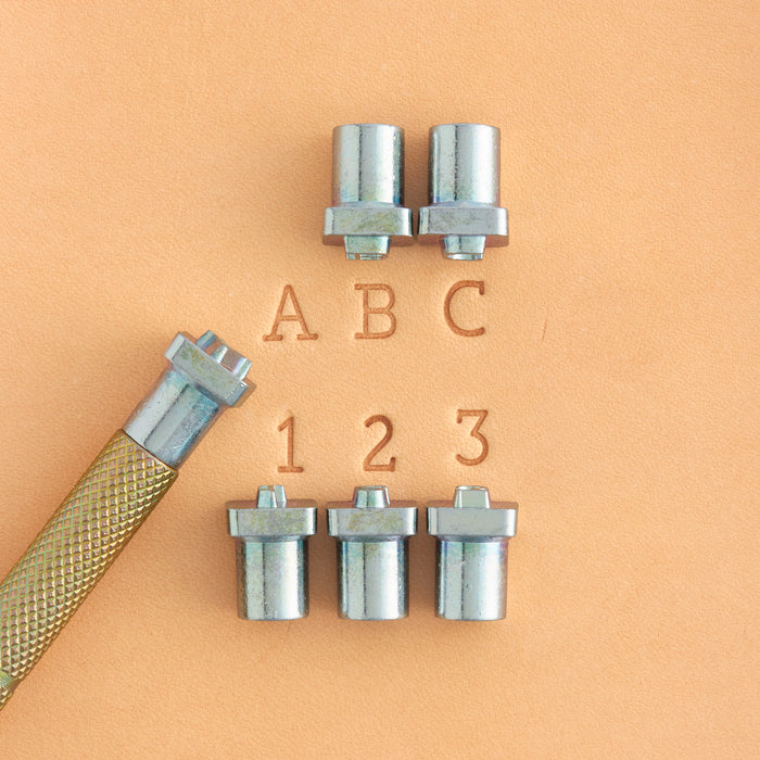 Craftool® Typewriter Alphabet & Number Stamp Set