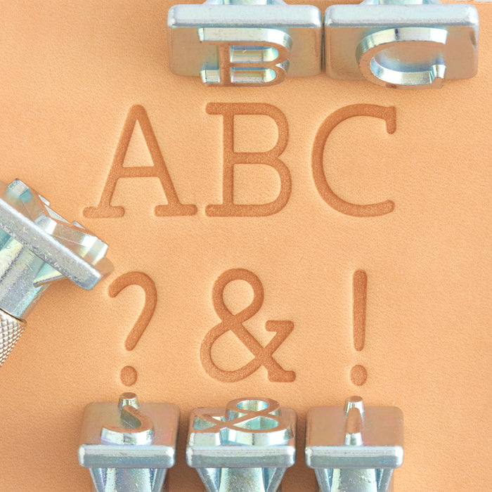 Craftool® Typewriter Alphabet Stamp Set