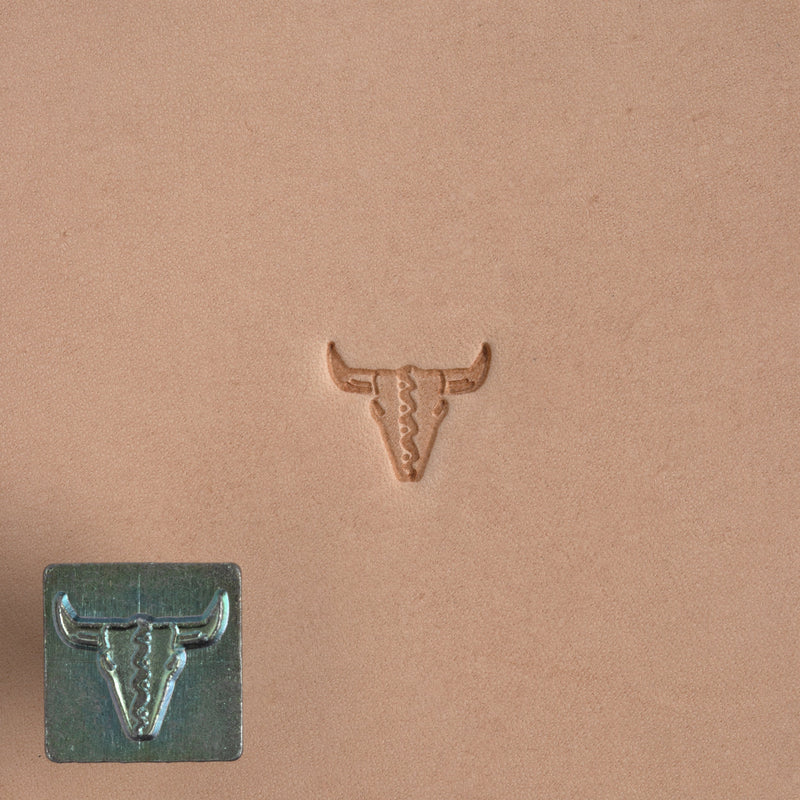 Craftool® Small Stamp Head Cow Skull
