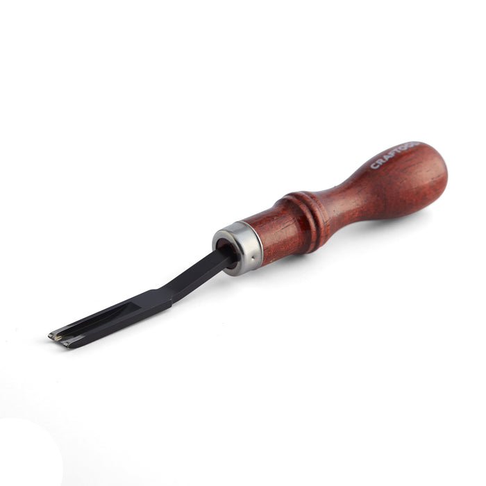 Leather Working Tool, Edge Beveler, Skiver, Stitching Tool for Hand Sewing  Craft