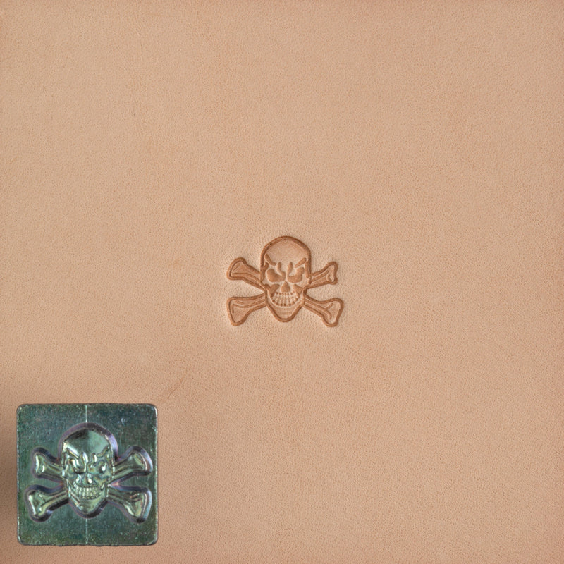 Craftool® Stamp Head Skull & Crossbones