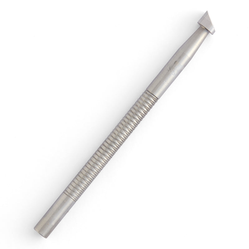 Medium Checked Beveler Stainless Steel Stamp