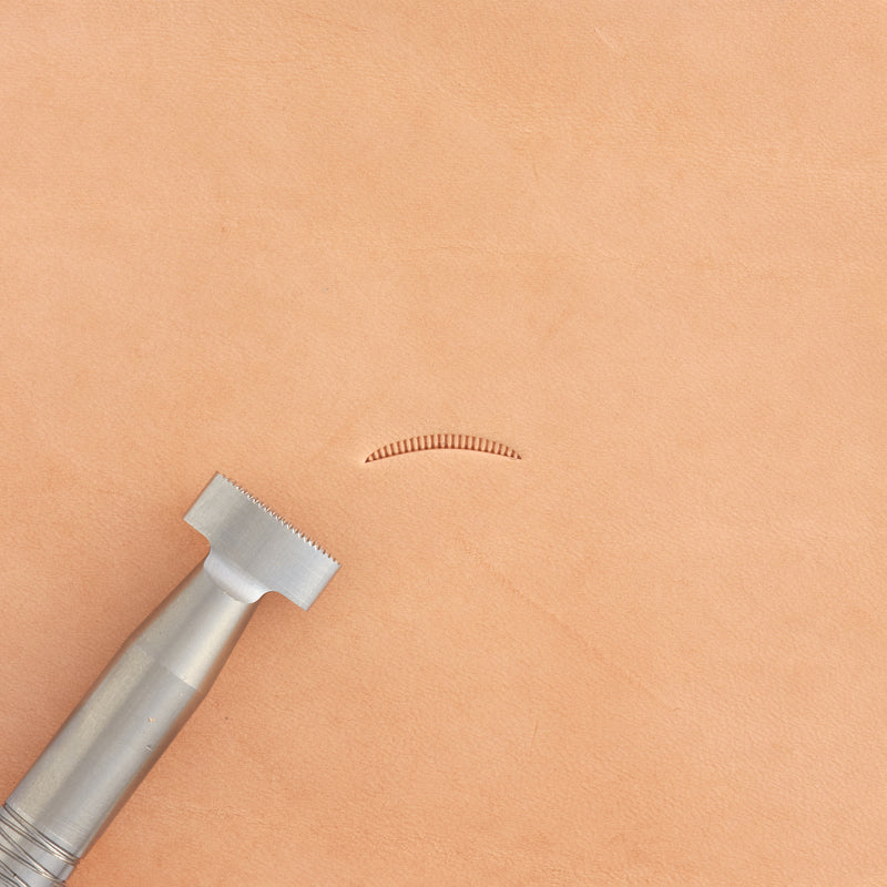 Lined Veiner Stainless Steel Stamp