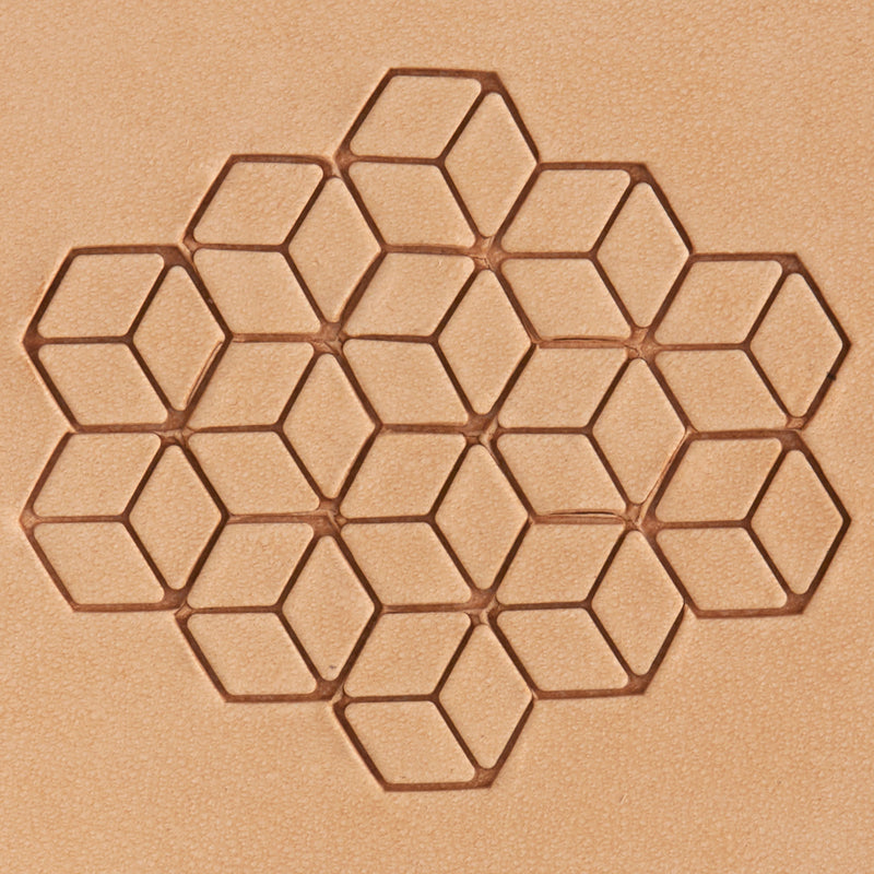 3D Cube Brass Stamp