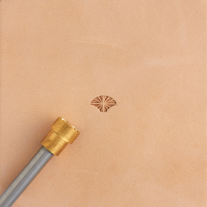 Sunburst Shell Brass Stamp — Tandy Leather, Inc.