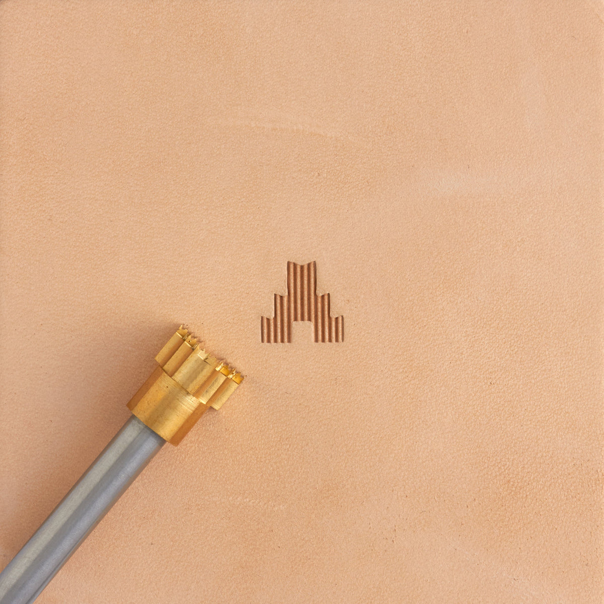 Pyramid Border Brass Stamp — Tandy Leather, Inc.