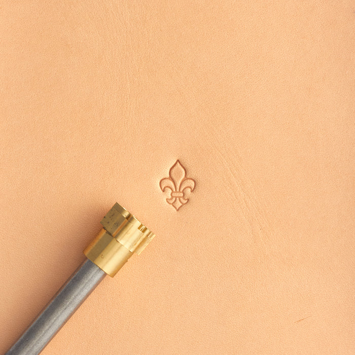 Fleur-di-Lis Brass Stamp