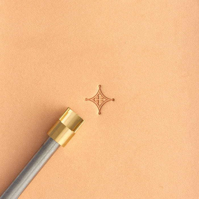 Box Cross Brass Stamp