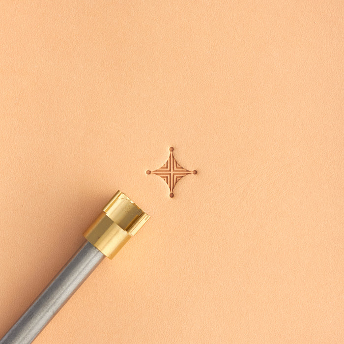 Box Lined Brass Stamp