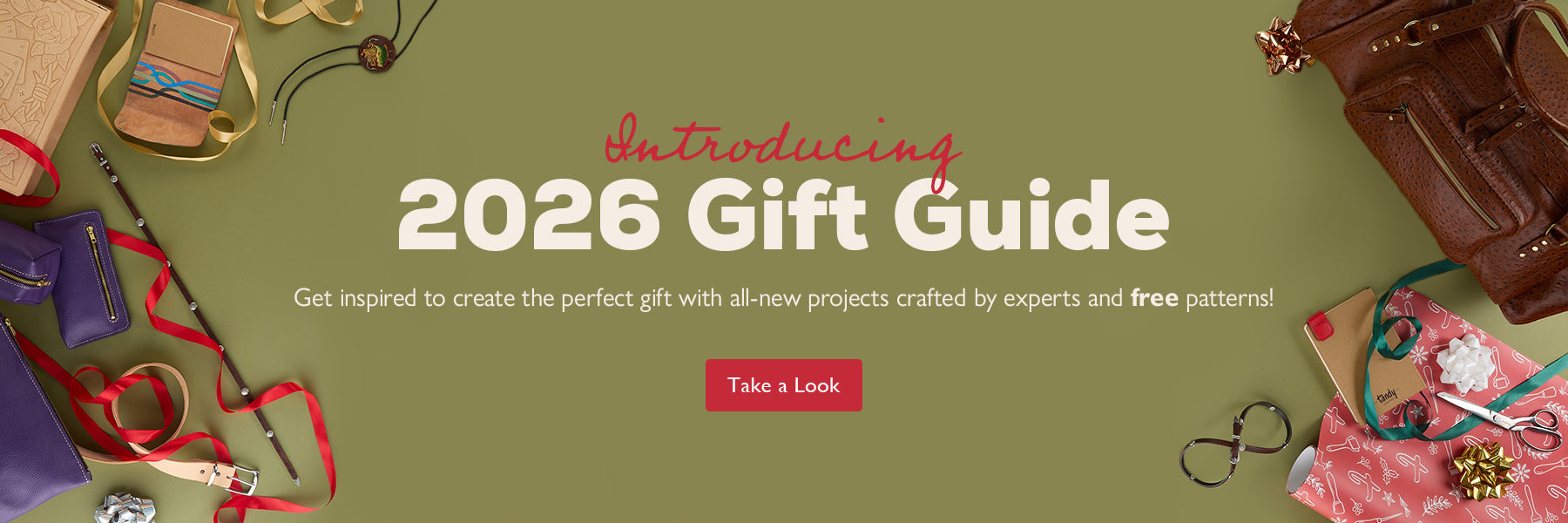Introducing 2026 Gift Guide - Get inspired to create the perfect gift with all-new projects crafted by experts and free patterns! - Take a Look