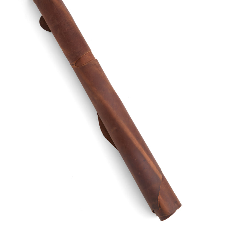 Cuir de vache rustique à trois coupes